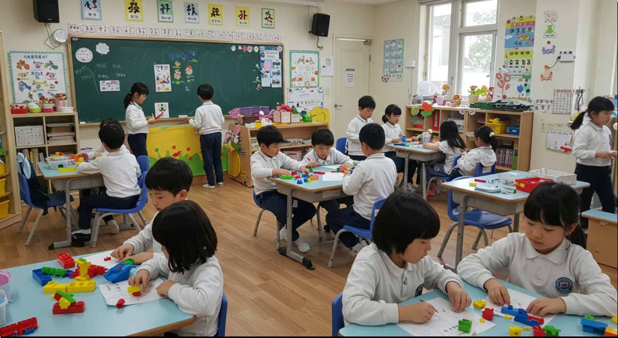 교육급여 신청 2025년 달라지는 정책, 체험 실습하는 아이들 사진