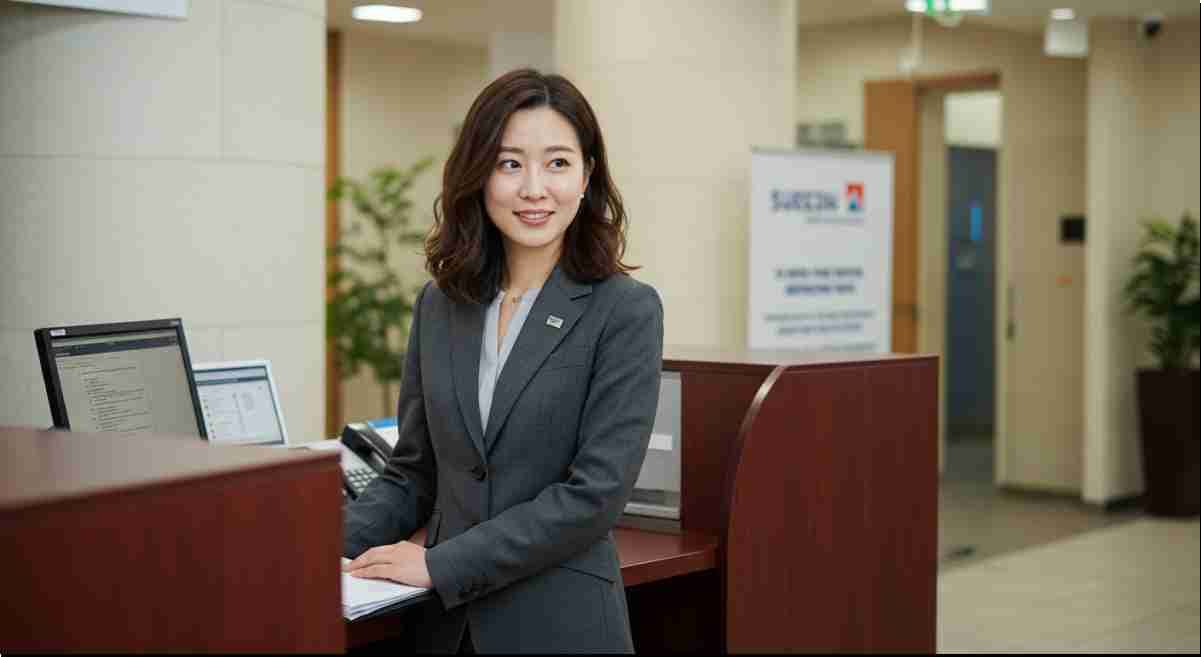 근로장려금 지급일, 반기 신청 하는 여성 사진