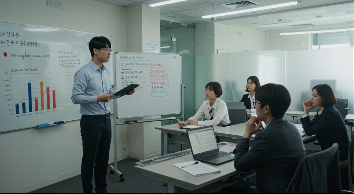 훈련장려금 조건 및 금액