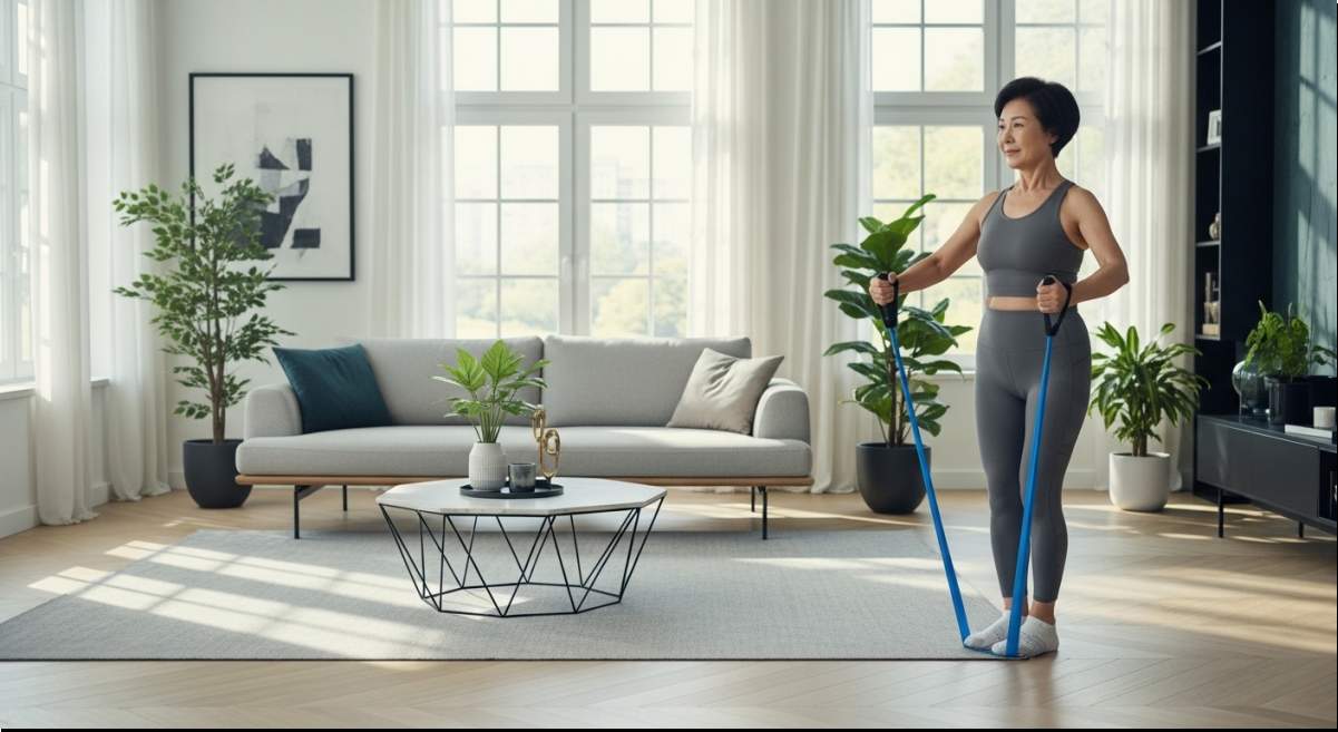 근감소증 예방을 위한 단백질 섭취 및 근력 운동